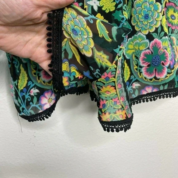 Steezyer Floral Lined Long Sleeve Romper - Picture 5 of 10